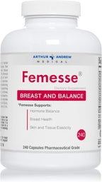 Arthur Andrew Medical Femesse – Apoyo Hormonal y Belleza, Vegano, Sin Gluten, 240 Cápsulas