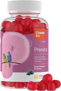 Zahler Prenatal Gummies - Apoya el Desarrollo Fetal para Futuras Mamás - Ácido Fólico y Vitamina A para el Apoyo General de la Salud - Kosher, Sin Gluten y Aptas para Vegetarianos - 60 Gominolas, 30 Porciones