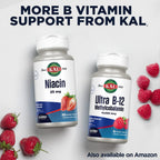 KAL Vitamina B12 Metilcobalamina 1000mcg - 120 Micro Comprimidos ActivMelt