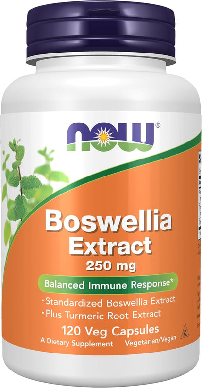 NOW Foods Extracto de Boswellia 250 mg con – Extracto de Boswellia serrata (250 mg): Estandarizado para – Image 1