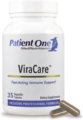 Patient One ViraCare | Suplemento de Apoyo Inmunológico y Respiratorio de Acción Rápida | con Equinácea, Andrografis, Saúco, Astrágalo | 35 Cápsulas