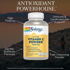 Solaray Vitamina C Ácido Ascórbico en Polvo 5000 mg - 227 g