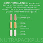 Biote Nutraceuticals - NutraPackPlus - Equilibrio Hormonal + Vitalidad (Sobres Diarios 30 Días)