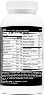 GNC Mega Men 50 Plus One Daily Multivitamin - Paquete Doble, 60 Comprimidos por Frasco
