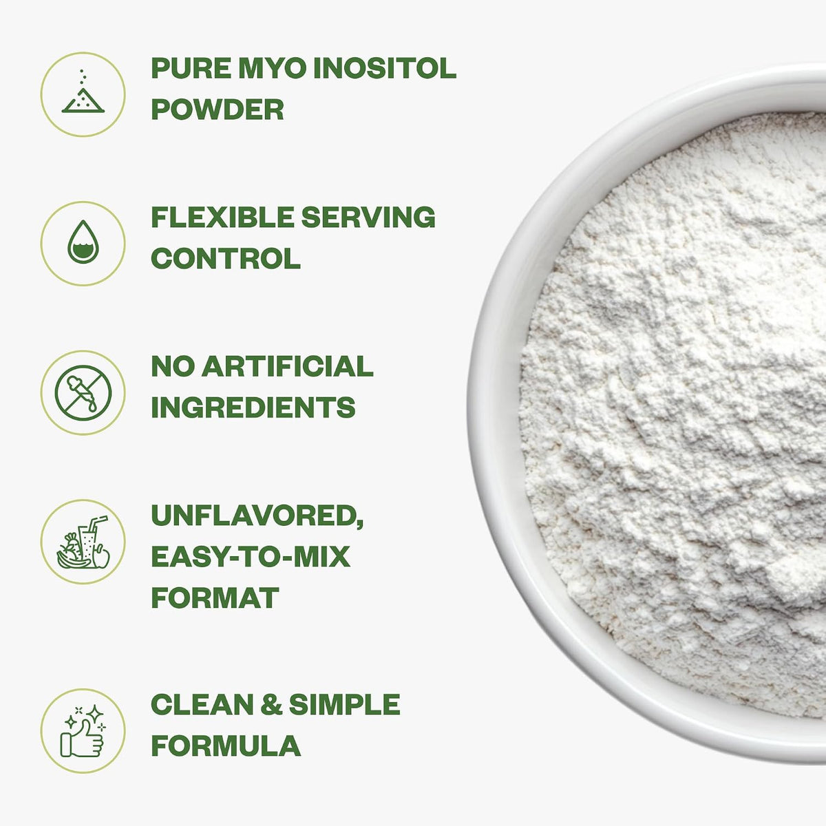 Purisure Inositol en Polvo, 250g, Puro, – Energía y vitalidad: Al mejorar la comunicación celular, puede – Image 3