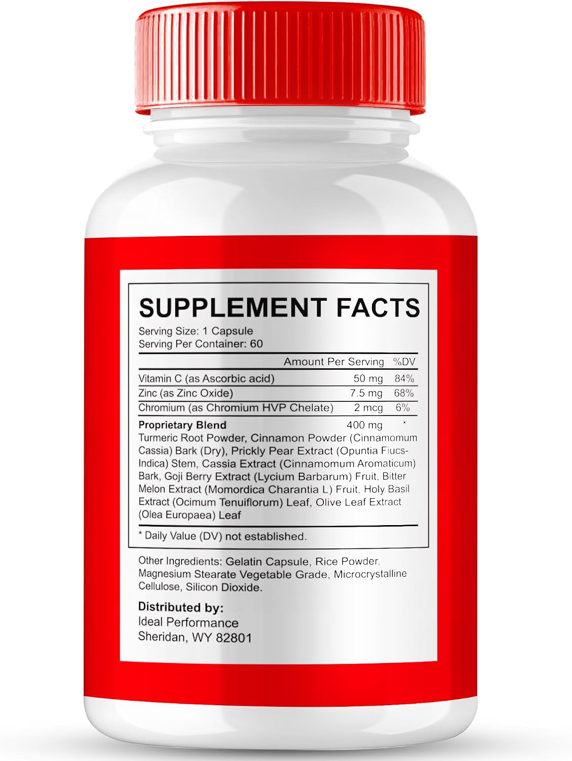 IDEAL PERFORMANCE Glyco Boost Blood Capsules - Suplemento para Circulación Saludable (3 Pack)