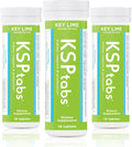 KSPtabs Key Lime - Suplemento natural de hidratación y salud renal, 3 paquetes