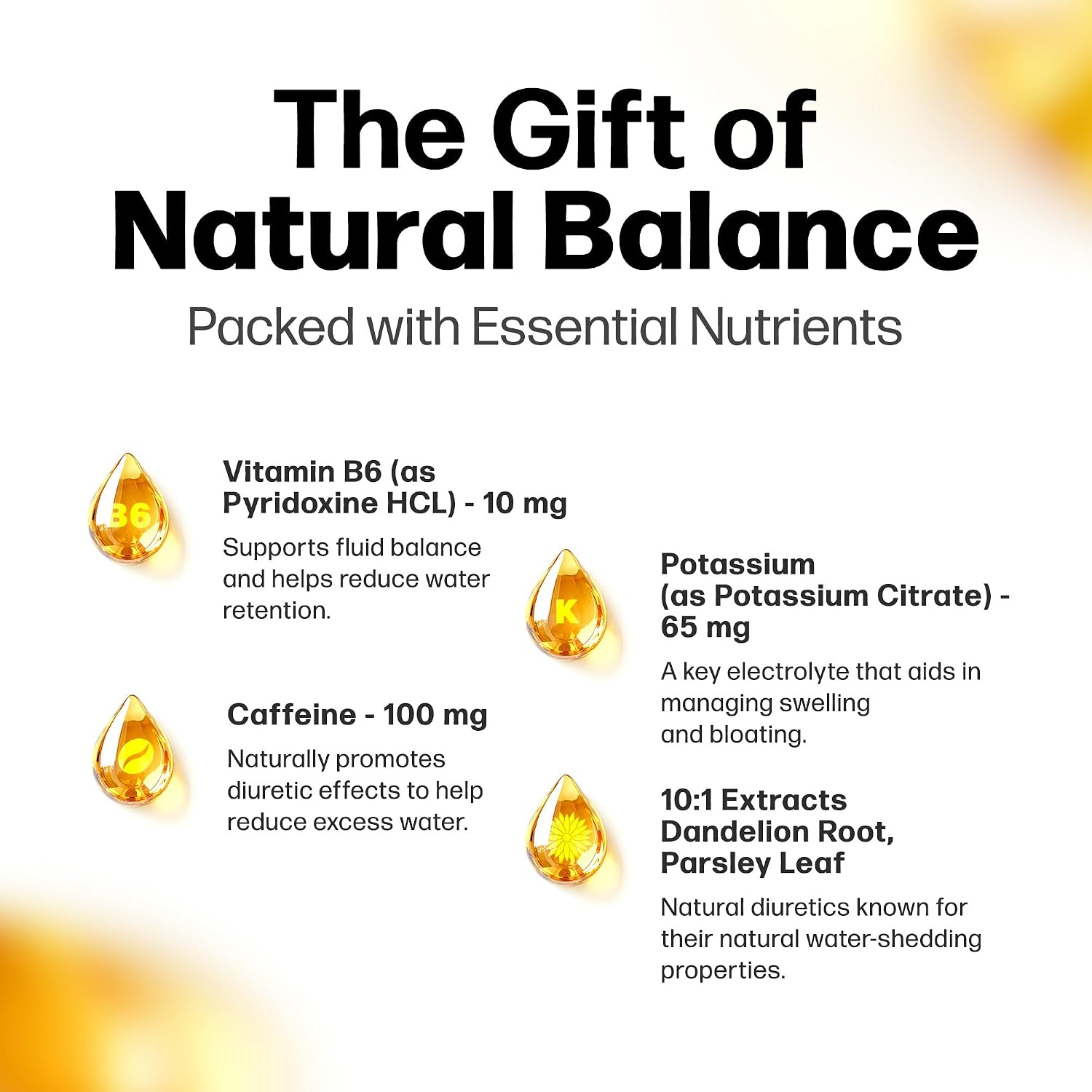 Firmetic – Pastillas de Agua Naturales para Piernas, Tobillos y Pies Hinchados