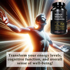 Medical Miracles Shilajit Gominolas de Energía Sin Azúcar 1000mg, Complejo Mineral Himalaya con Ácido Fúlvico, Suplemento Vegano Sabor Frambuesa y Sandía, 60 Unidades