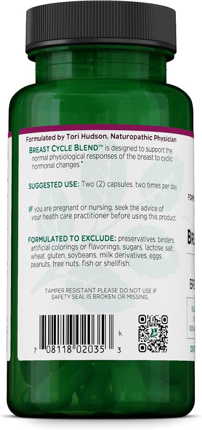 Vitanica Breast Cycle Blend - Suplemento de – Sauzgatillo (Vitex agnus-castus): Tradicionalmente utilizado para – Image 3