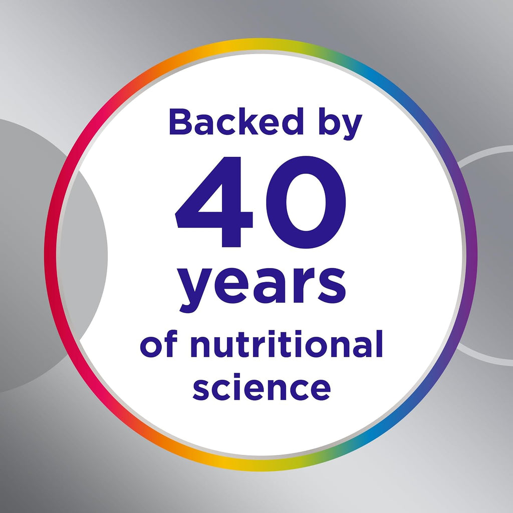 Centrum MultiGummies para Hombres 50 Plus, Multivitamínico con Vitaminas D3, E, B6, B12, Sabor a Frutas Variadas - 140 Gominolas