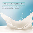 Nutricology Lactoferrin - Lactoferrina 350 mg, Bovine Colostrum, 90 Vegan Capsules