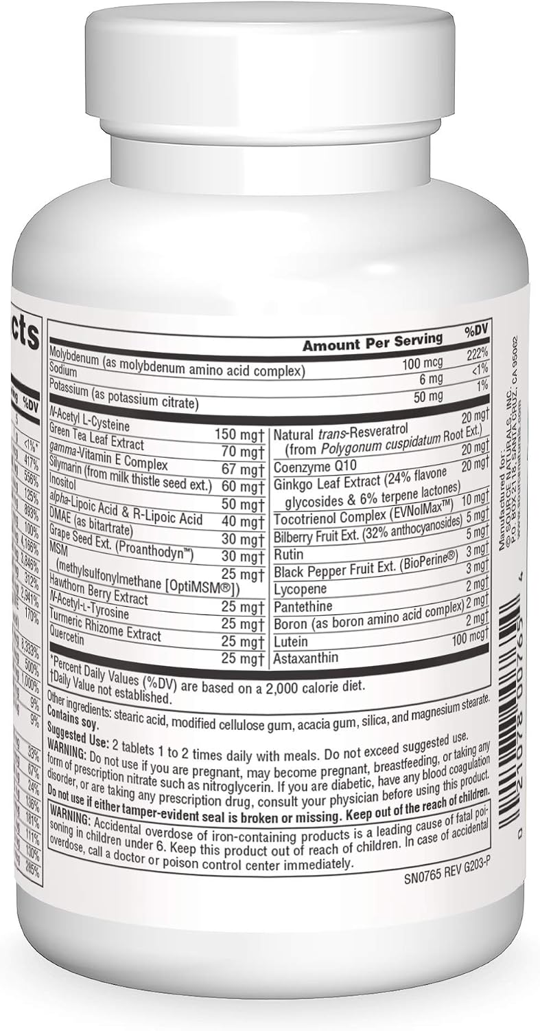 Source Naturals Life Force Multiple Multivitamínico Diario de Alta Potencia - 60 Comprimidos