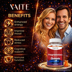 Pregnenolona 100 mg + Glicina - Suplemento para la Memoria y Equilibrio Hormonal - 60 Gomitas Veganas