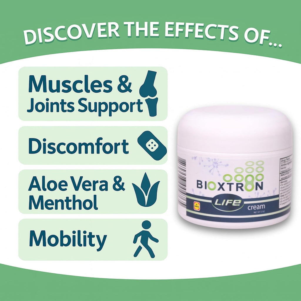 Bioxtron Life Cream Natural AFA Stem Cell Supplement 59 ml
