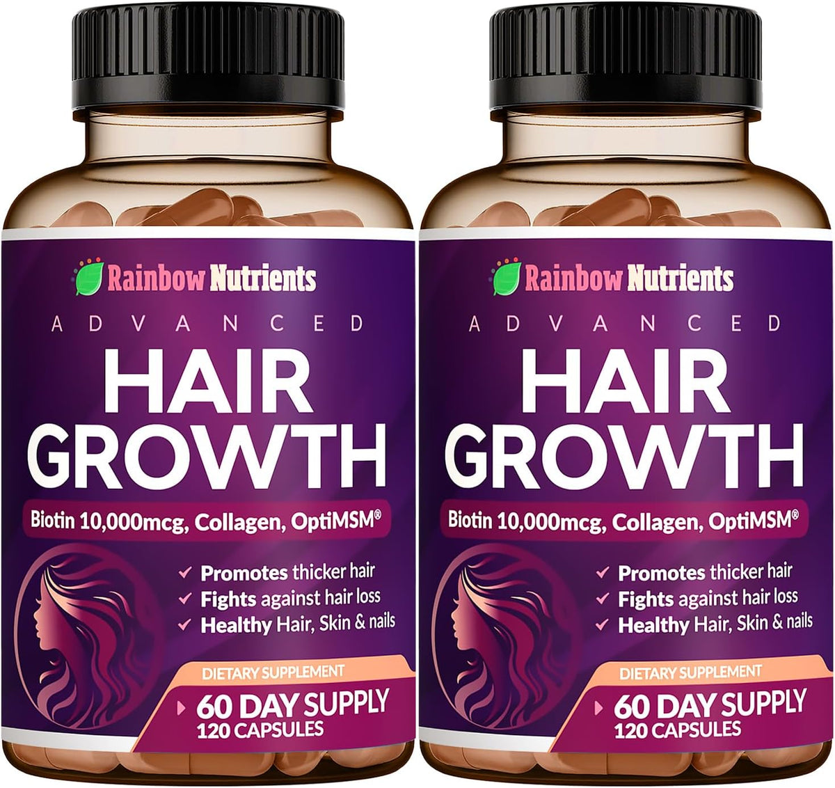 Vitaminas para el Crecimiento del Cabello – La biotina contribuye al mantenimiento del cabello en condiciones – Image 1