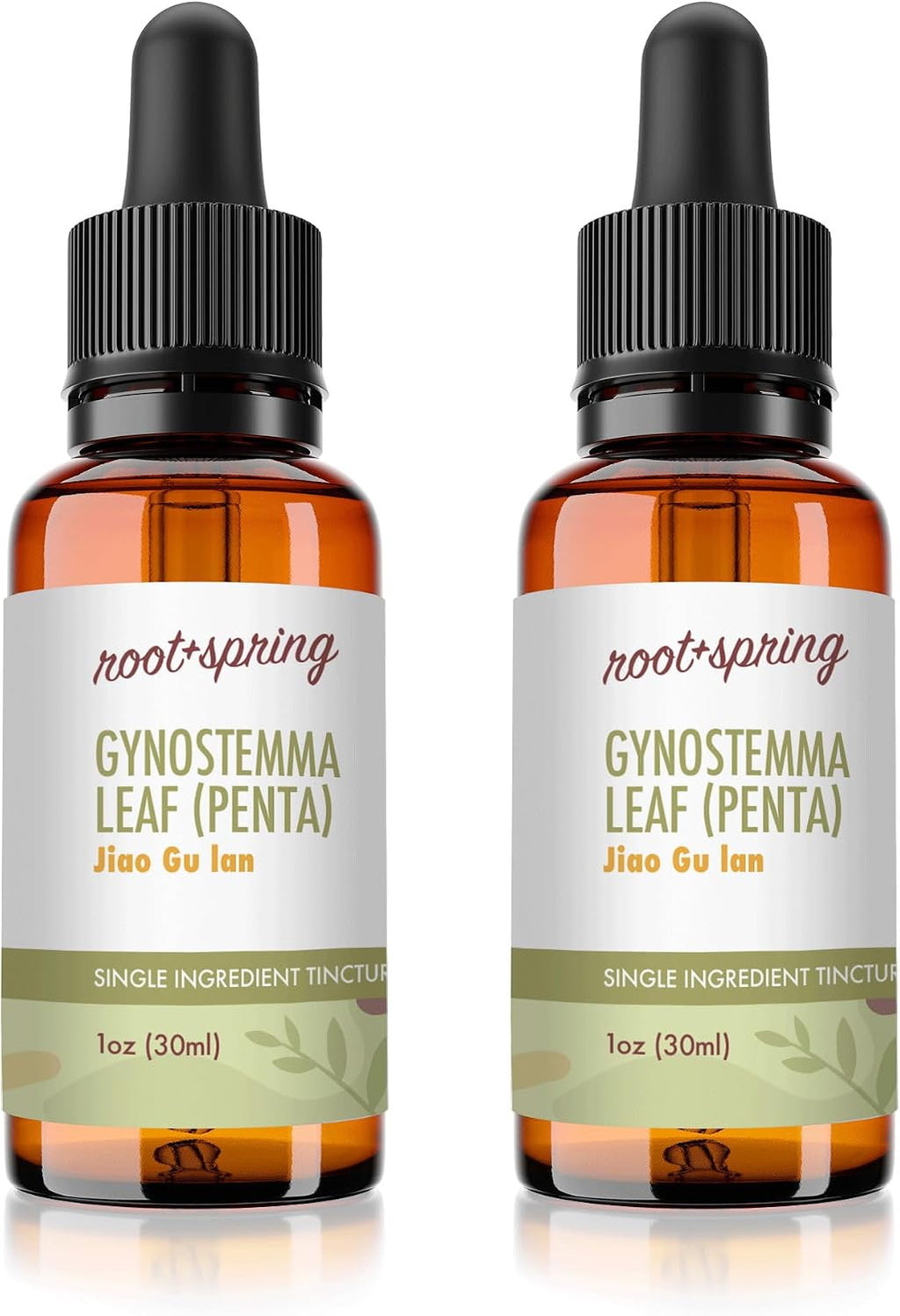 Gynostemma Leaf (Jiao Gu Lan) Tintura Herbal - root + spring