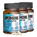 Spermidine & Fisetin - 20mg Spermidina 99% + 300mg Fisetina - 30 Cápsulas Veganas