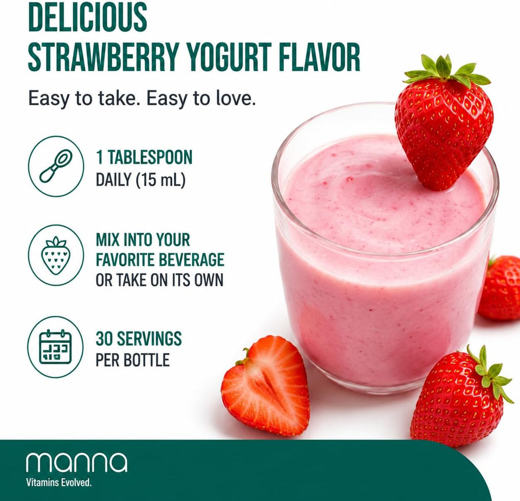 Manna Vitamins Evolved Liposomal Vegan D3 & K2