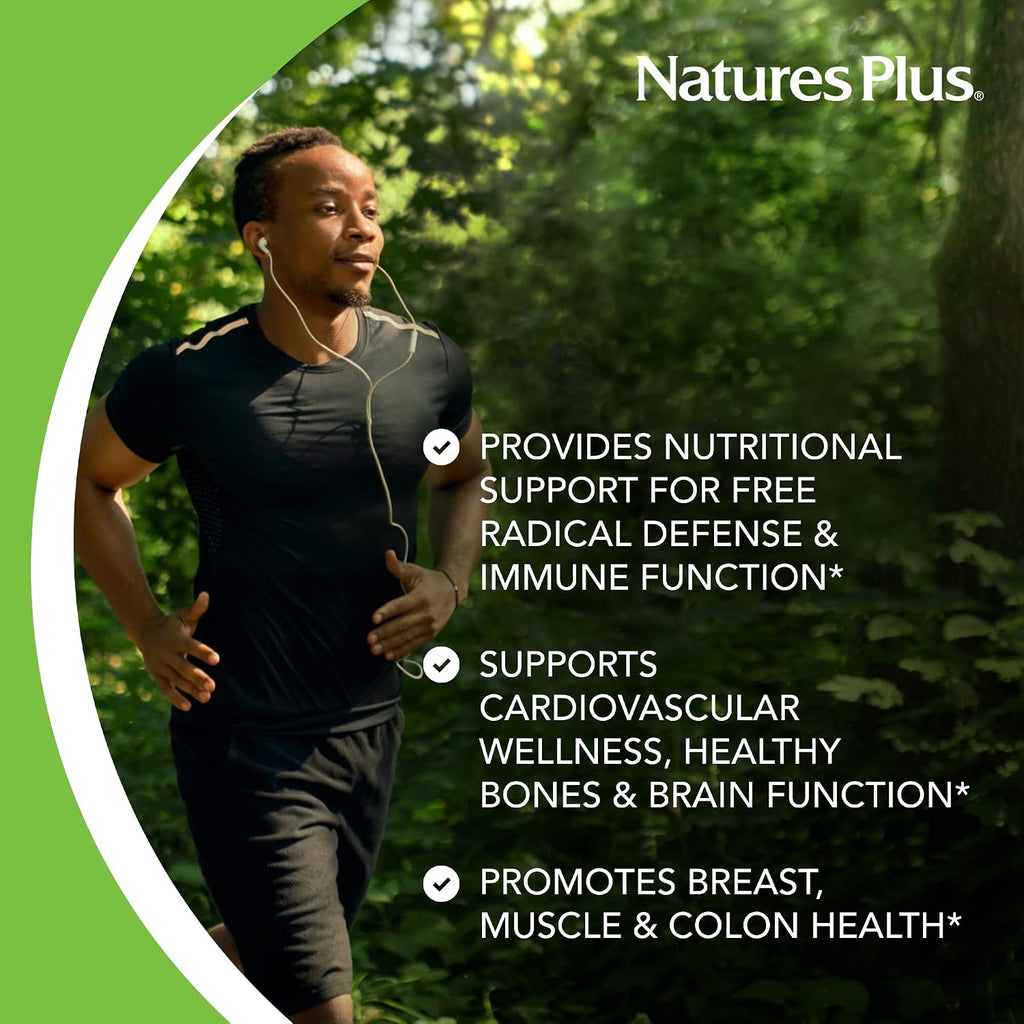 NaturesPlus Vitamina D3 5000 UI + Trans-Resveratrol - Liberación Prolongada - 90 Comprimidos Veganos