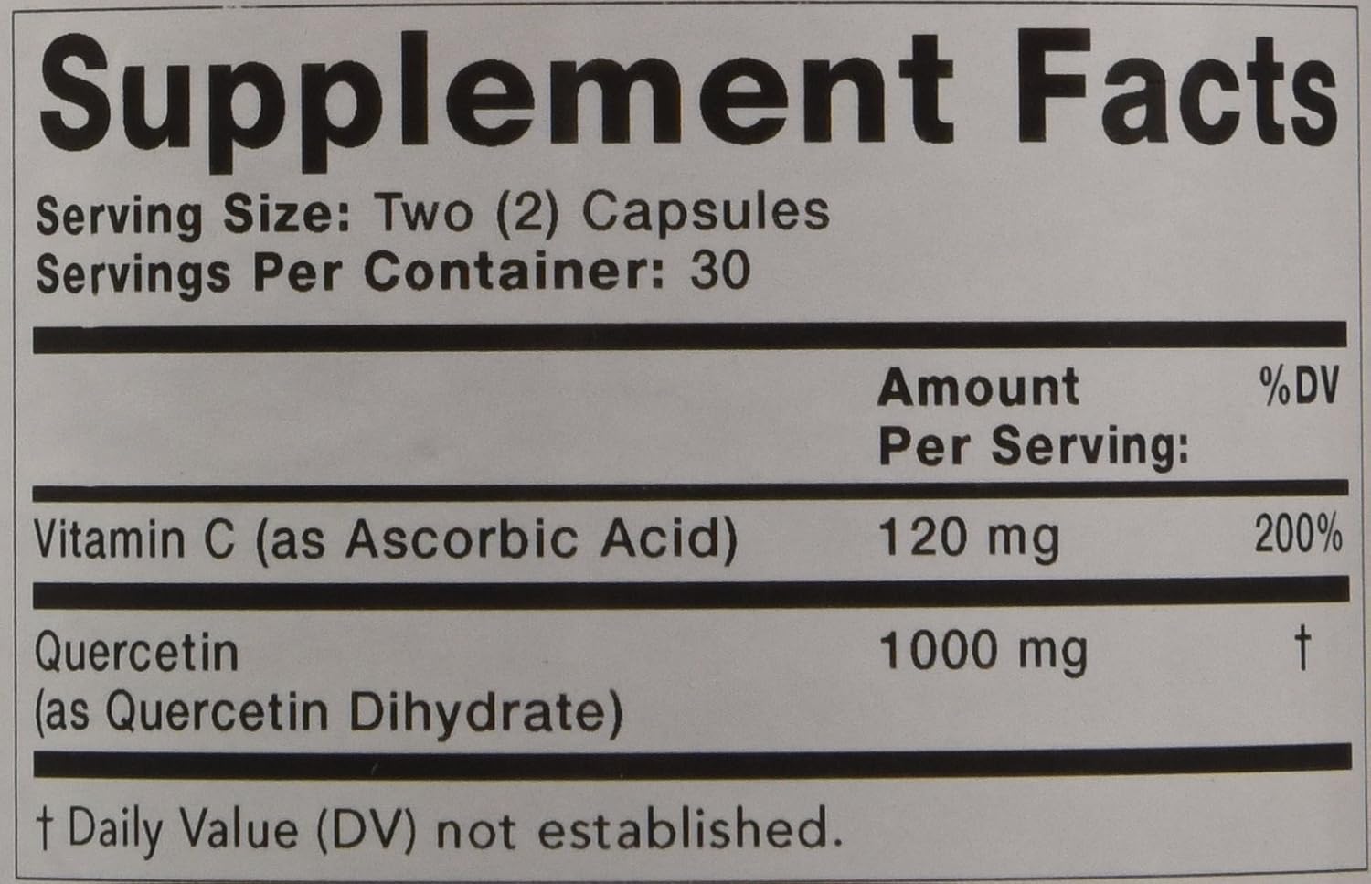 Olympian Labs Quercetin Plus - 1 g - 60 Cápsulas Vegetarianas