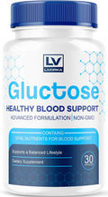 Gluctose Advanced Blood Support - Complemento Alimenticio en Cápsulas, 30 Unidades