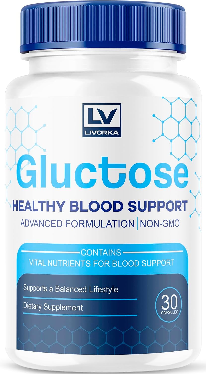 Gluctose Advanced Blood Support - Complemento Alimenticio en Cápsulas, 30 Unidades