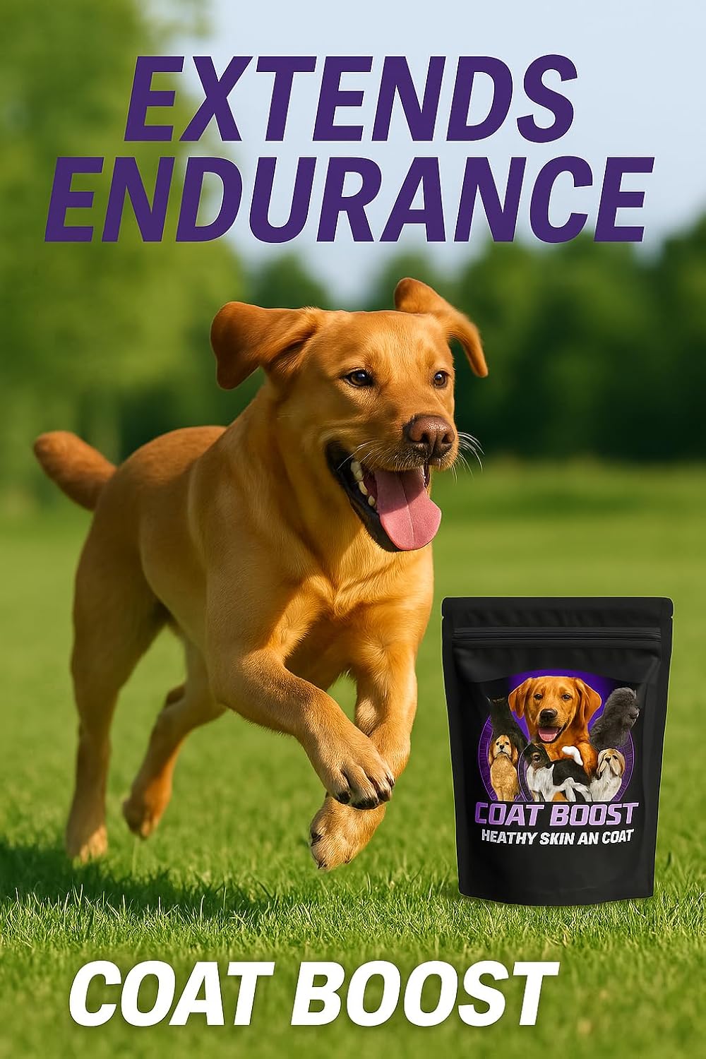 Fórmula CPN Coat Boost para perros, 2.5 lb