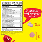 Multivitamínico Infantil con Hierro y Minerales - 120 Comprimidos Masticables