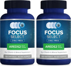 Focus Select Zinc Free - Fórmula sin zinc basada en AREDS2 - 180 Cápsulas Blandas - Complemento para la Salud Visual