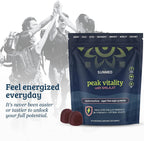 Pink Vitality Gominolas de Shilajit del Himalaya para Fuerza, Energía y Concentración Cognitiva | Sin Azúcar | Vegano | Natural | Sandía