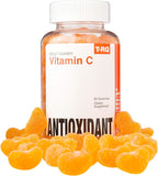 T.RQ Vitamin C Gummy (Complemento Alimenticio), Naranja Natural, 60 unidades