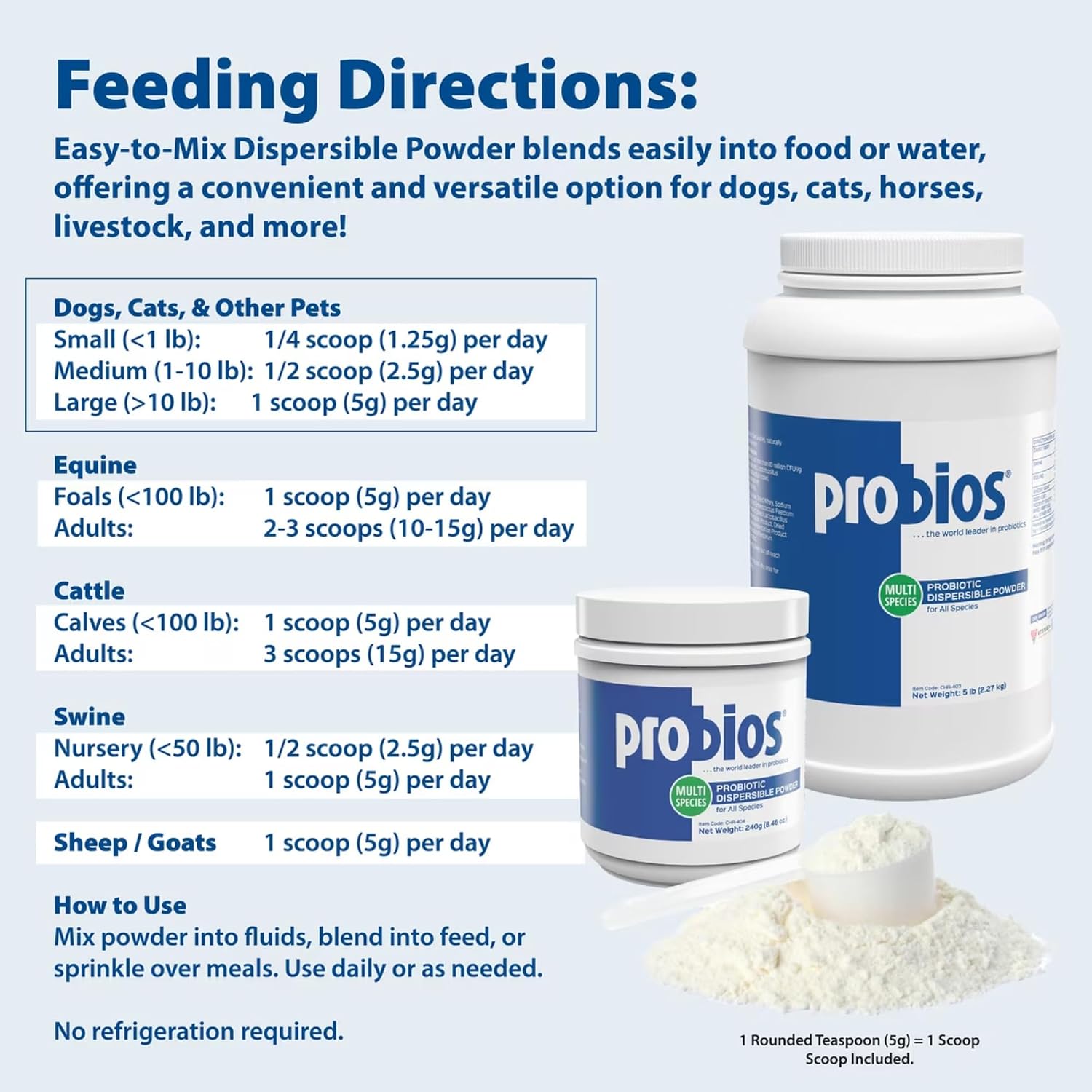 Probios Probiótico Digestivo para Perros 240g