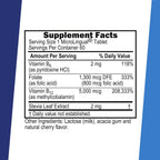 Superior Source Vitamina B12 Metilcobalamina 5000 mcg con B6 y Ácido Fólico - 60 Comprimidos Sublinguales