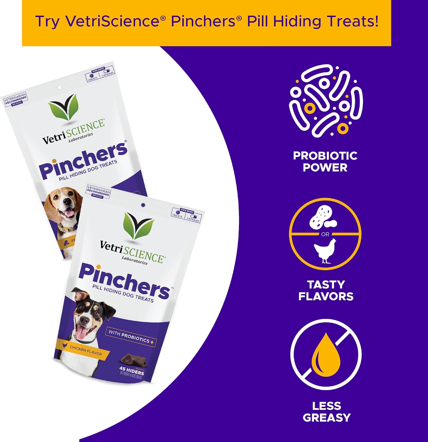 VetriScience Kidney Health - Comprimidos masticables para perros, 60 unidades