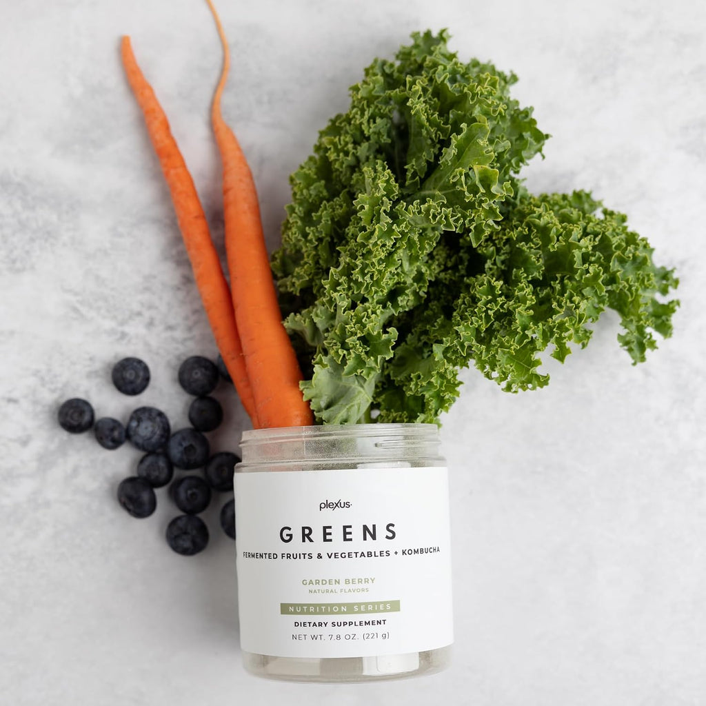 Plexus Greens™ – Mezcla de Frutas y Verduras Fermentadas con Kombucha