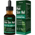 Herbmood Gotas de Cola de Caballo, Biotina y Romero – 60 ml – Suplemento para Cabello, Uñas y Piel