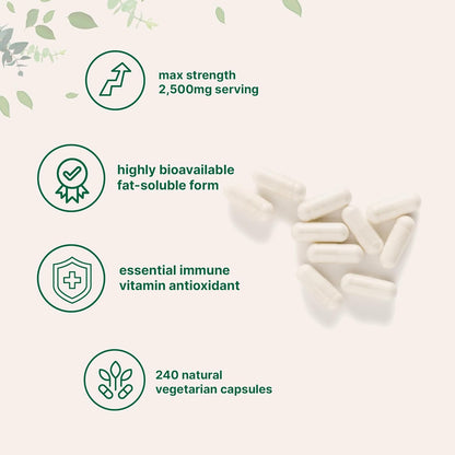 Liposomal Vitamin C 2,500mg, 240 Cápsulas Vegetales – Image 3