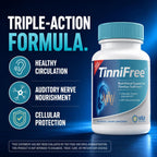 TinniFree Suplemento para el Oído y la Audición, 60 Cápsulas