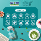 SUKU Vitamins - Buh Bye Stress Gominolas Relajantes - Rhodiola, Melisa, L-Teanina, GABA - 50 unidades