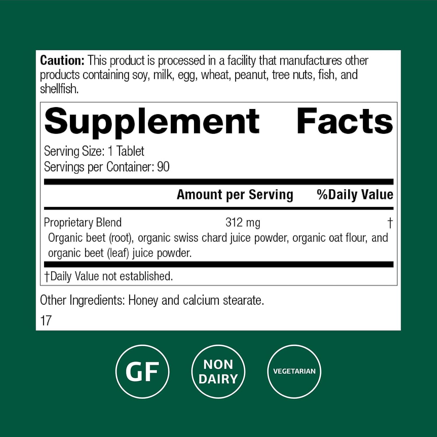 Standard Process Betafood - 90 Comprimidos