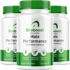 EroBoost Cápsulas (3 Paquetes) - 180 Cápsulas - Suplemento para Hombres