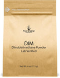 PURE ORIGINAL INGREDIENTS DIM, 113 g, Diindolilmetano en Polvo, Complemento Alimenticio, Sin Aditivos, Siempre Puro