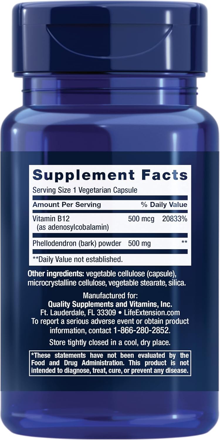 Life Extension Dopamine Advantage - Salud Cognitiva y Motivación - 30 Cápsulas