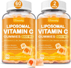 Gomitas de Vitamina C Liposomal 1000 mg para Adultos con Zinc, Saúco, Vitaminas A y E