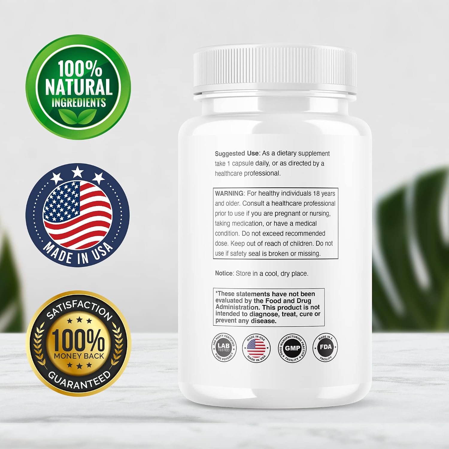 IDEAL PERFORMANCE (2 Pack) Glucoblend Cápsulas Suplemento (120 Cápsulas)