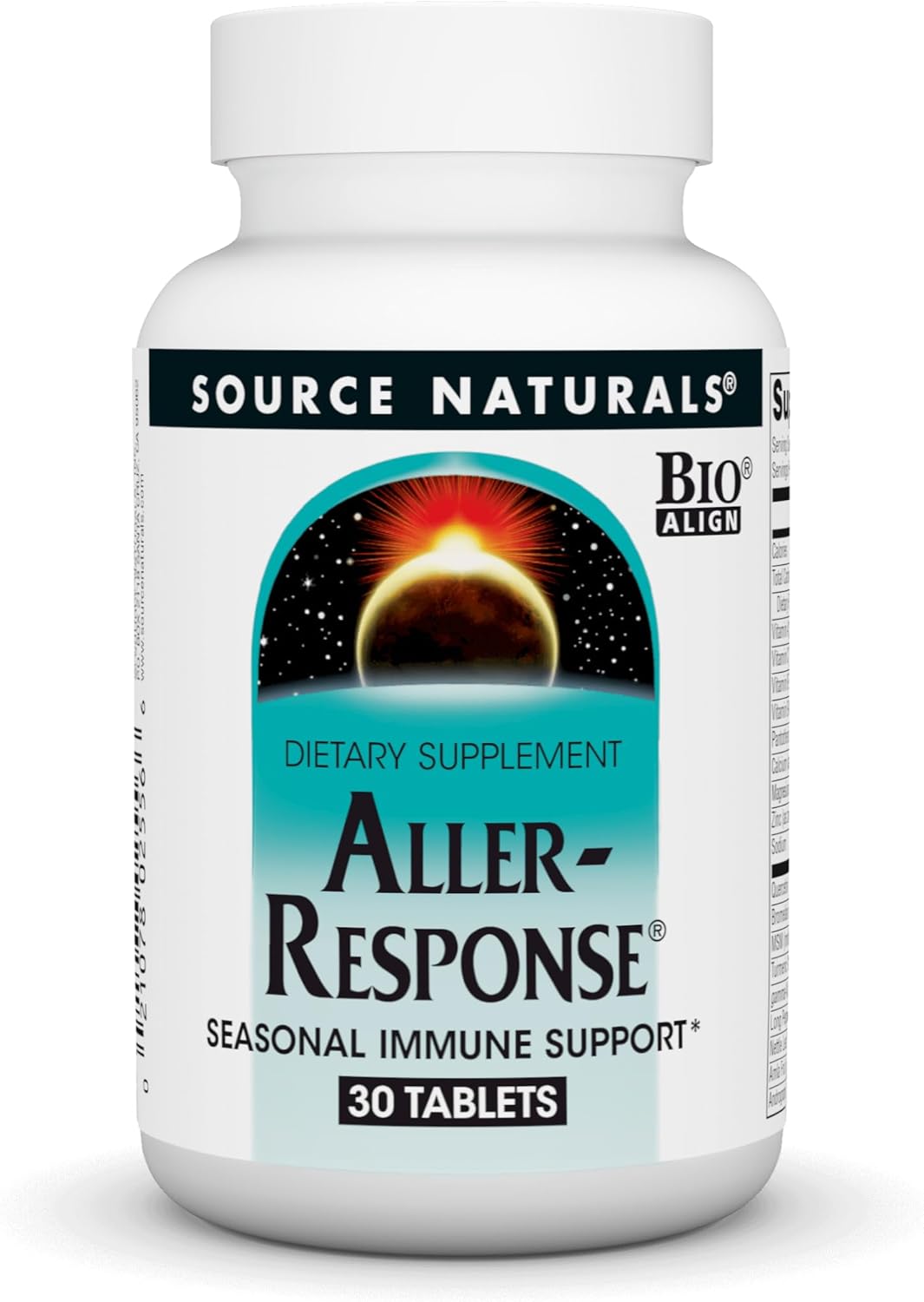 Source Naturals Aller-Response, Apoyo Inmunitario Estacional - 30 Comprimidos