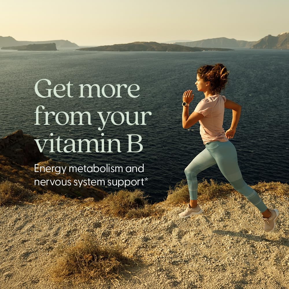 New Chapter Fermented B Complex: Vitamin B12, B6, Biotin & Organic Herbs - 90 tablets