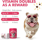 LEGITPET Masticables de Arándano para Perros – Apoyo Urinario y Renal con D-Mannosa 120 uds