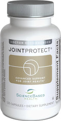 ScienceBased Health JointProtect – Apoyo Articular Avanzado con Glucosamina Sulfato, Boswellia (30% AKBA), Curcumina Longvida, FruiteX-B y Vitamina C – 120 Cápsulas